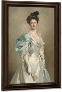 Mary Crowninshield Endicott Chamberlain (Mrs. Joseph Chamberlain) By John Singer Sargent Fine Art Print