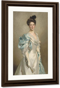 Mary Crowninshield Endicott Chamberlain (Mrs. Joseph Chamberlain) By John Singer Sargent Fine Art Print