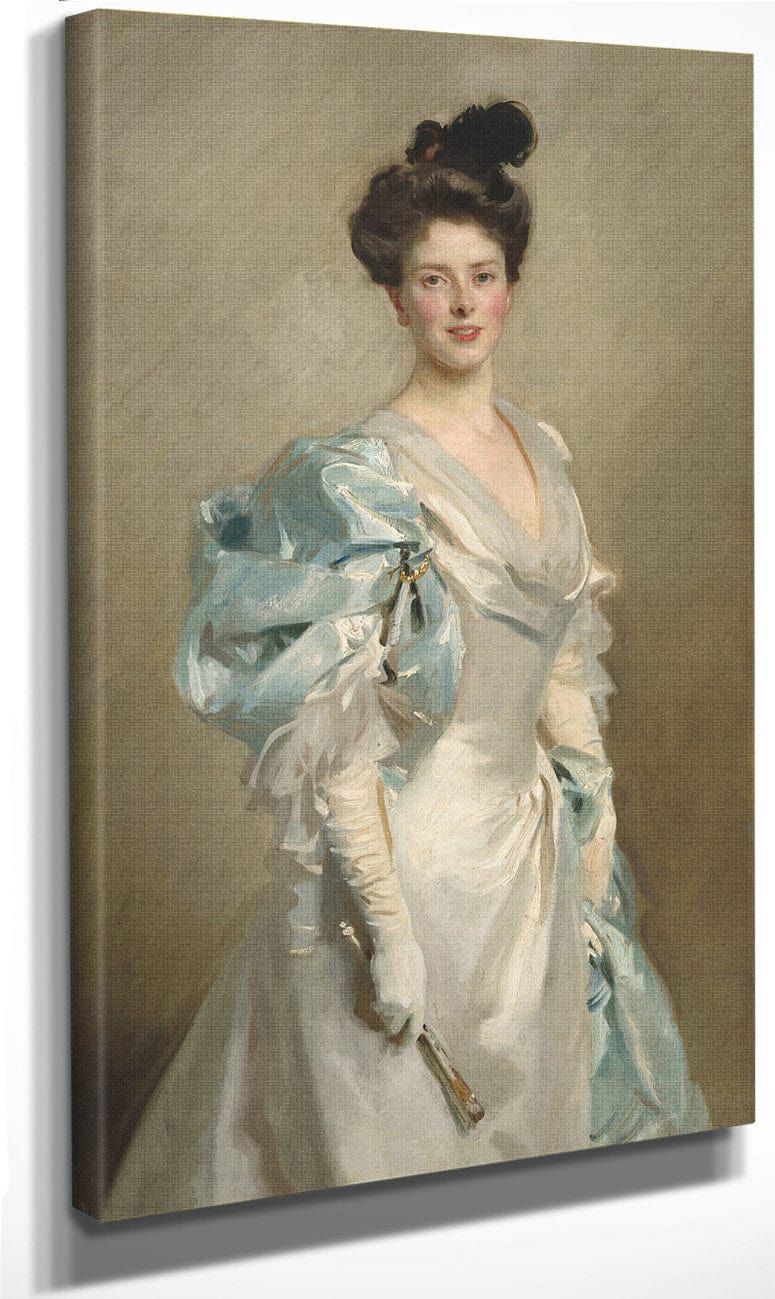 Mary Crowninshield Endicott Chamberlain (Mrs. Joseph Chamberlain) By John Singer Sargent Fine Art Print