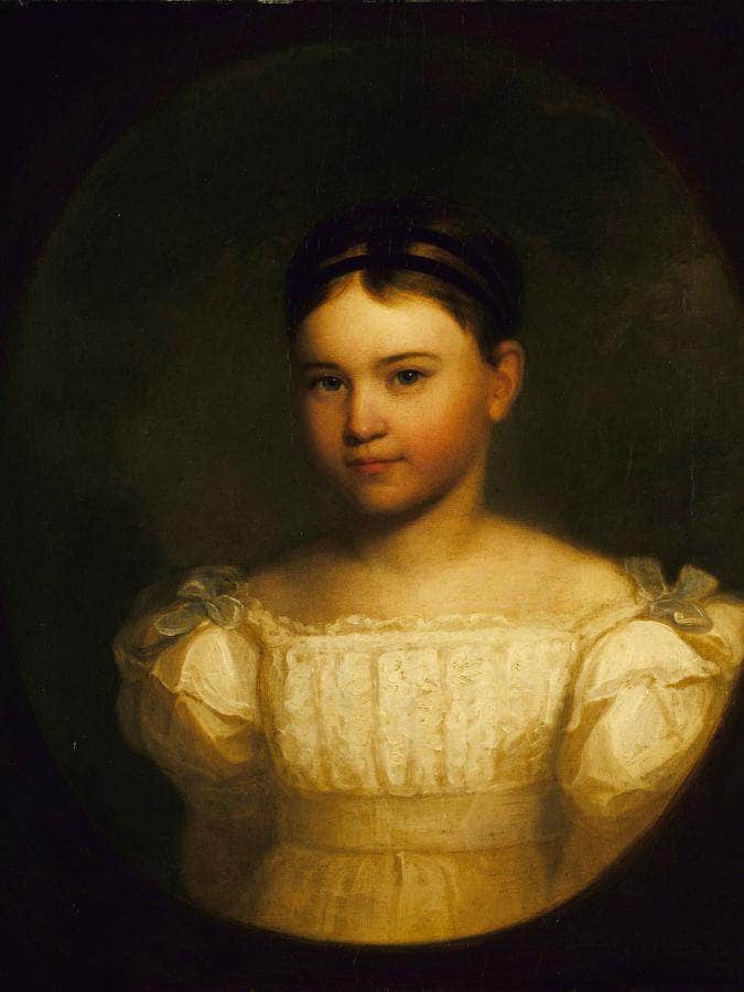 Mary Louisa Adams By Asher B Durand Fine Art Print