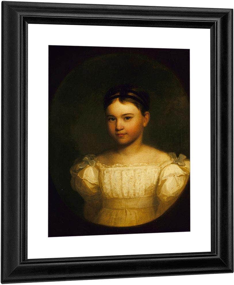 Mary Louisa Adams By Asher B Durand Fine Art Print