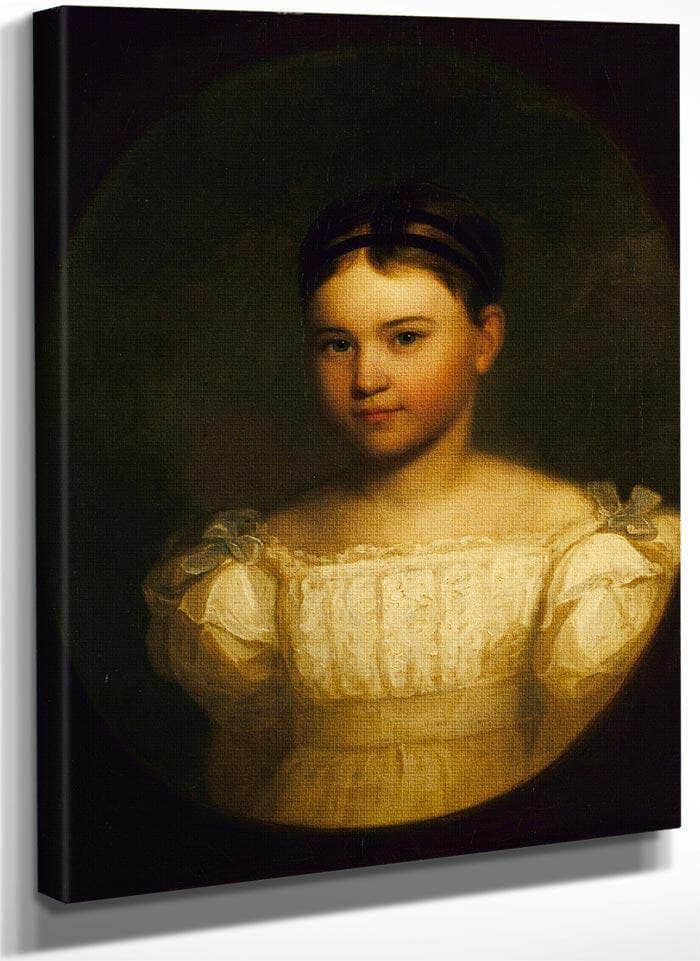 Mary Louisa Adams By Asher B Durand Fine Art Print