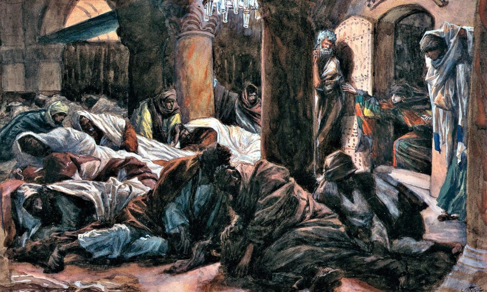 Mary Magdalen Runs To The Cenacle And Tells The Disciples That The Body Of Jesus Is No Longer In The Tomb By James Tissot Fine Art Print