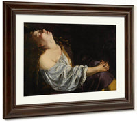 Mary Magdalene 1620 By Artemisia Gentileschi Fine Art Print