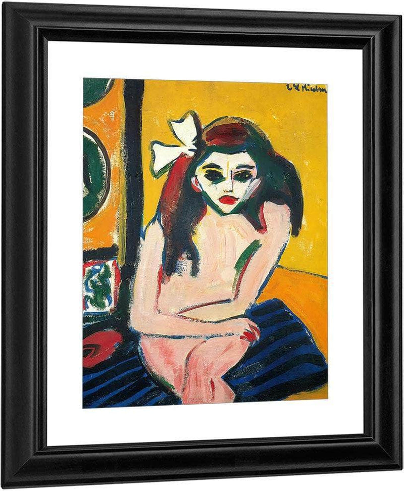 Marzella (Franzi) By Ernst Ludwig Kirchner Fine Art Print