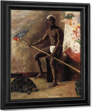 Masks Watching A Black Minstrel By James Ensor Fine Art Print