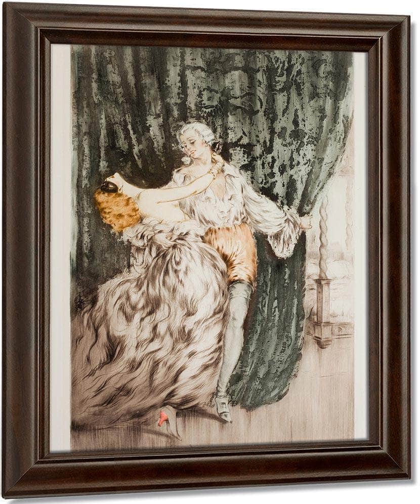 Masquerade 1928 By Louis Icart Fine Art Print