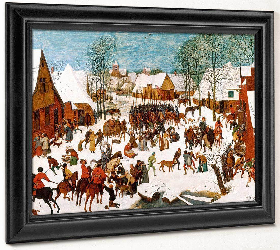 Massacre Of The Innocents 1565 1567 109 2X158 1 Royal Collection Upton House Warwichshire By The Elder Fine Art Print