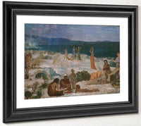 Massilia Greek Colony 1869 By Pierre Puvis De Chavannes Fine Art Print
