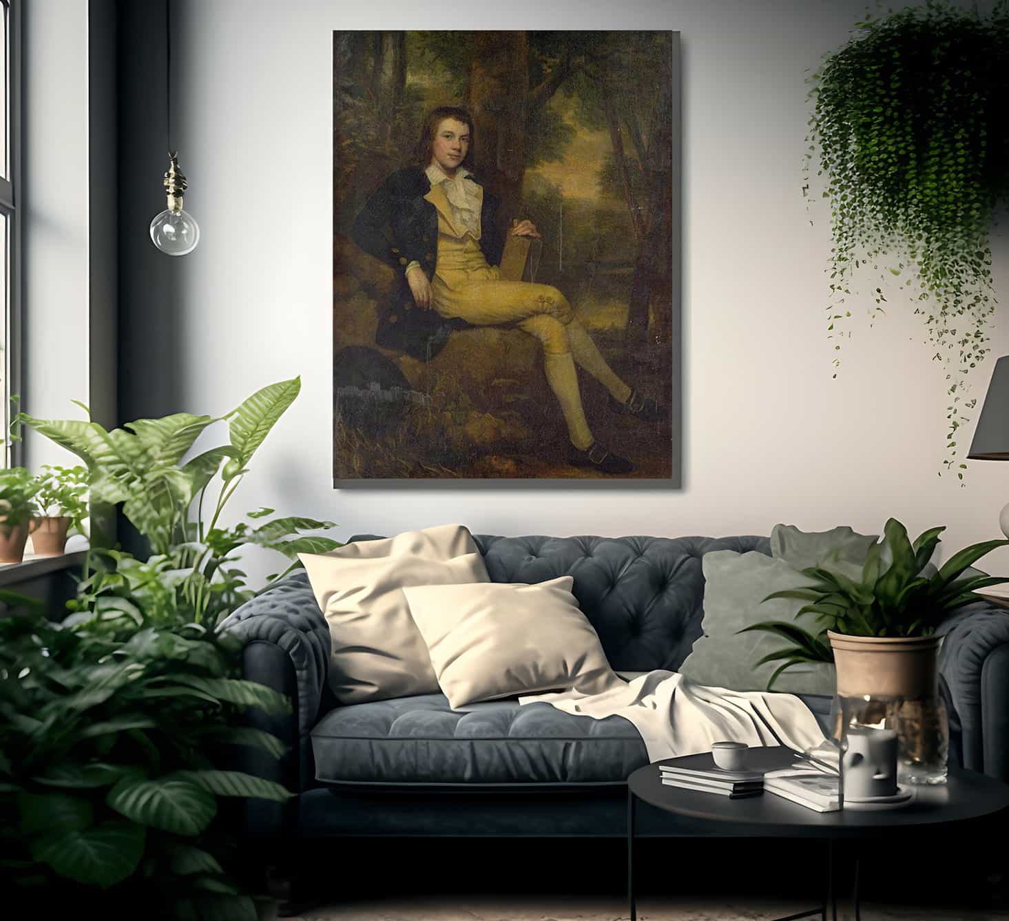 Master Rees Goring Thomas By Ralph Earl Fine Art Print
