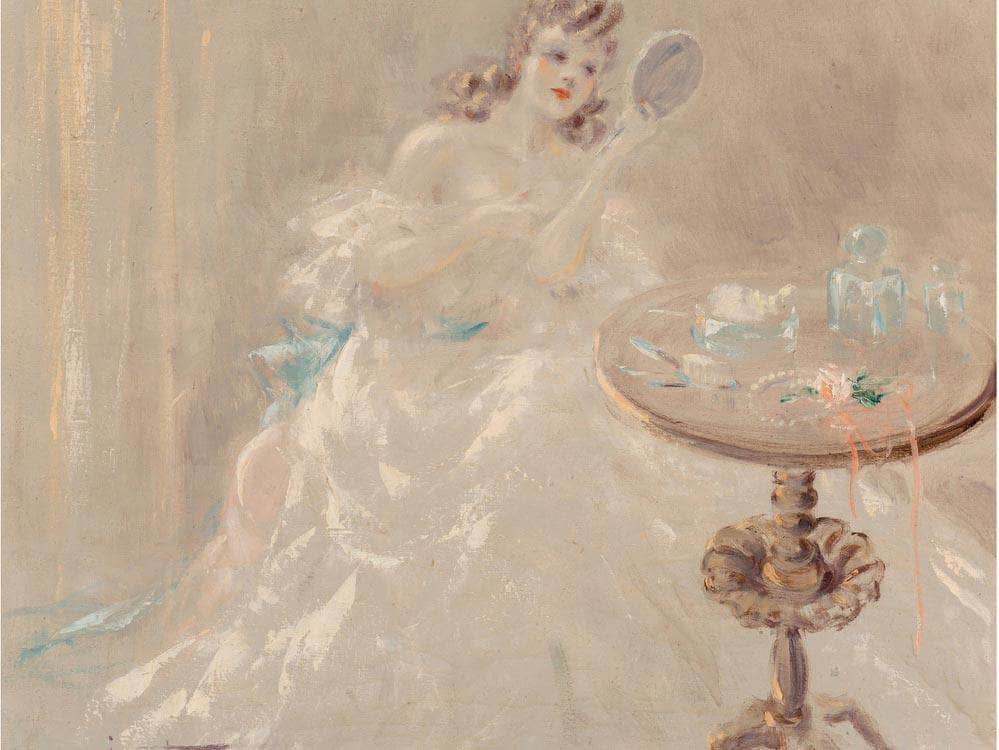 Matin By Louis Icart Fine Art Print