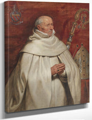 Matthaeus Yrsselius (1541 1629) Abbot Of Sint Michiel's Abbey In Antwerp By Peter Paul Rubens Fine Art Print