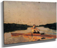 Max Schmitt In A Single Scull By Thomas Eakins Fine Art Print
