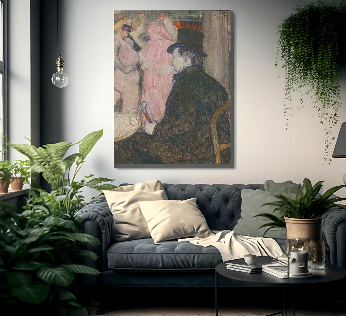 Maxime Dethomas By Henri De Lautrec Toulouse Fine Art Print
