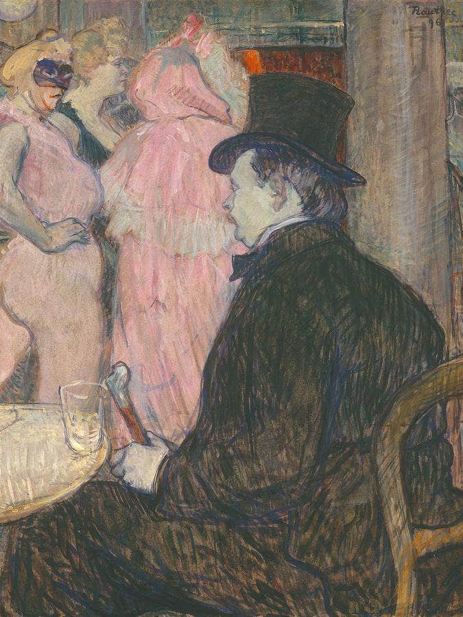 Maxime Dethomas By Henri De Lautrec Toulouse Fine Art Print