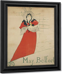 May Belfort By Henri Marie Raymond De Toulouse Lautrec Monfa Fine Art Print