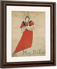 May Belfort By Henri Marie Raymond De Toulouse Lautrec Monfa Fine Art Print