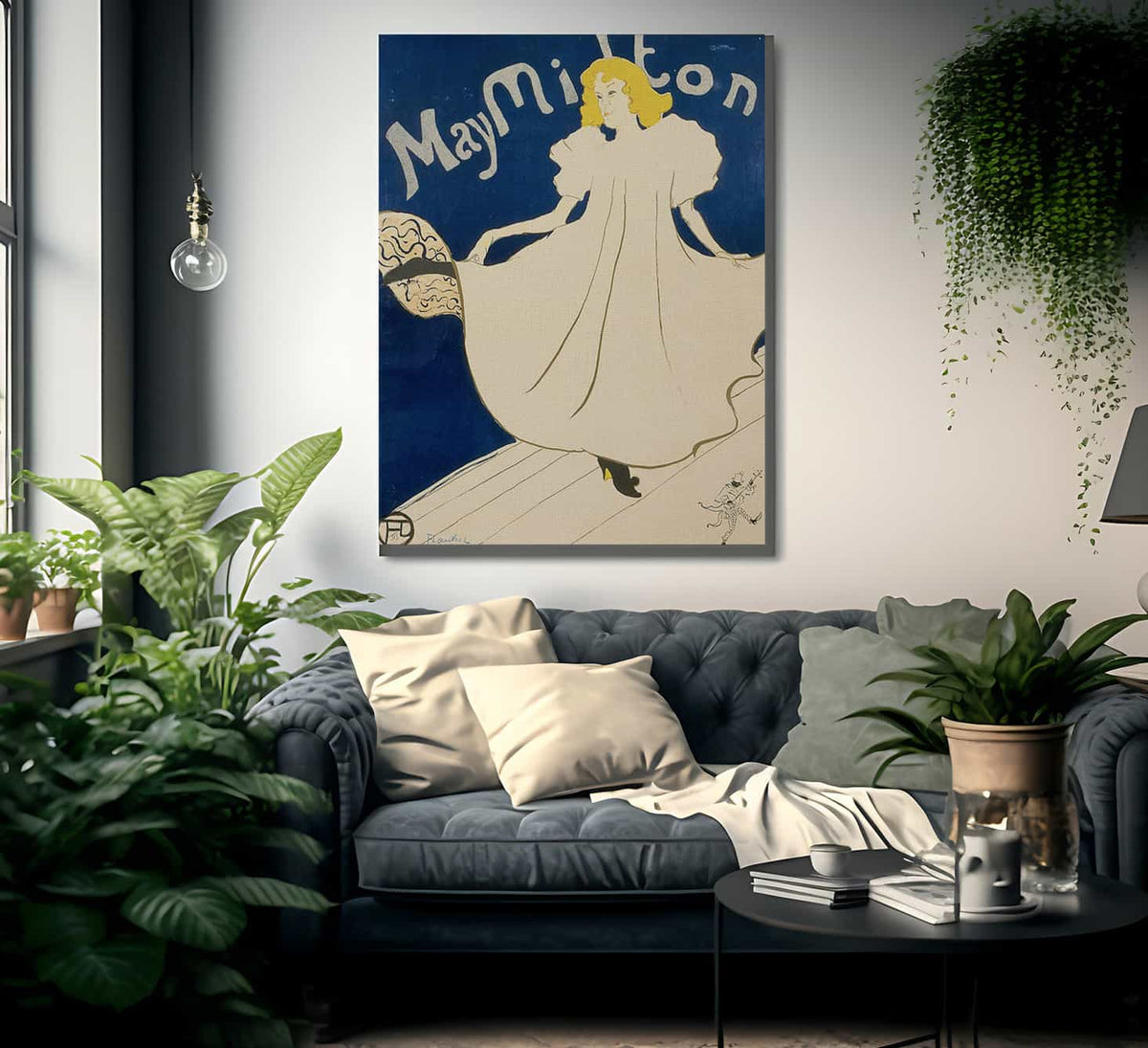 May Milton 1 By Henri Marie Raymond De Toulouse Lautrec Monfa Fine Art Print