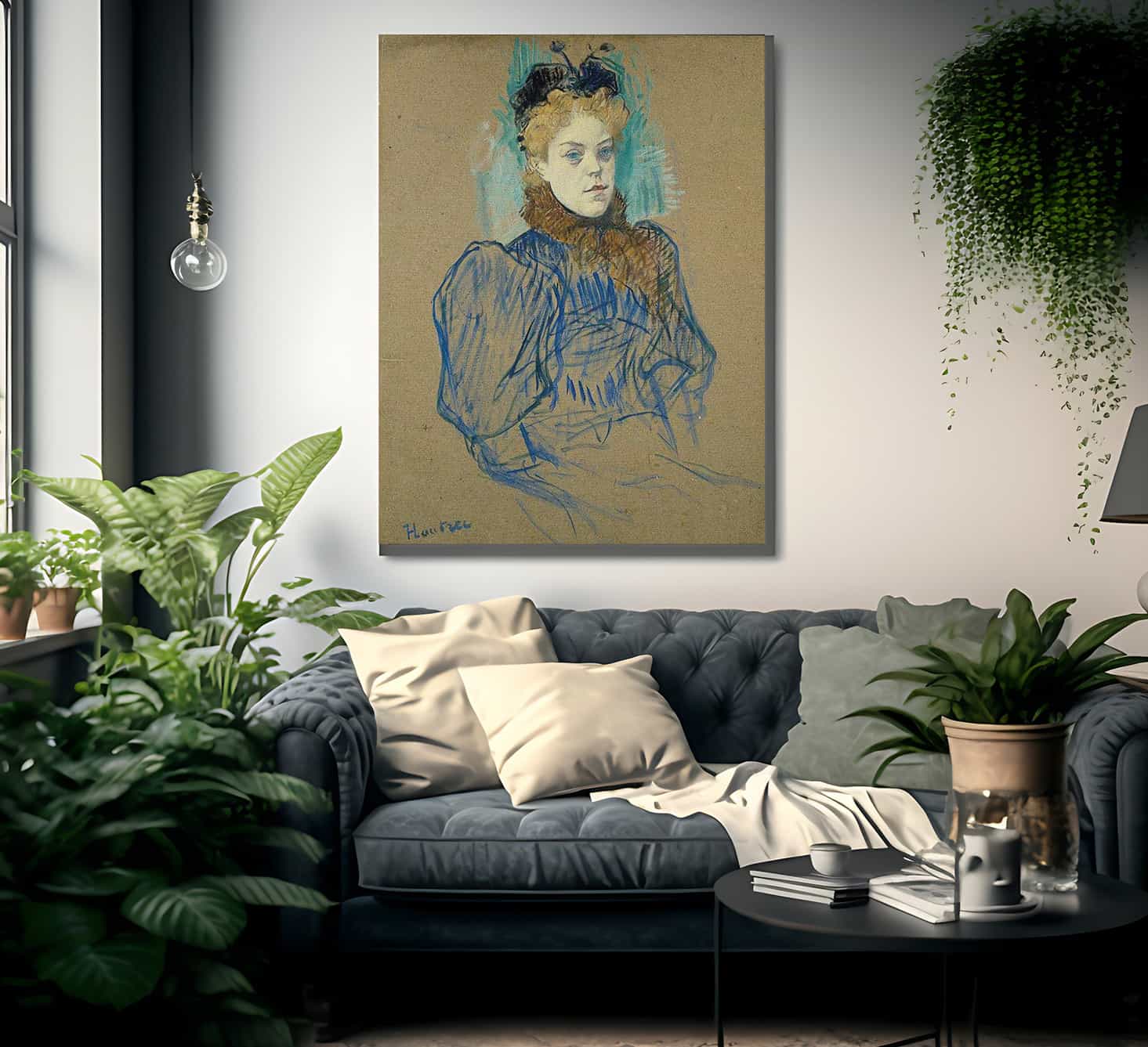 May Milton By Henri De Lautrec Toulouse Fine Art Print