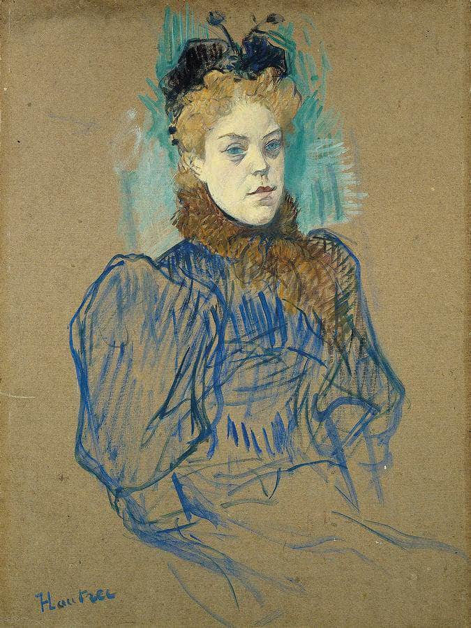 May Milton By Henri De Lautrec Toulouse Fine Art Print