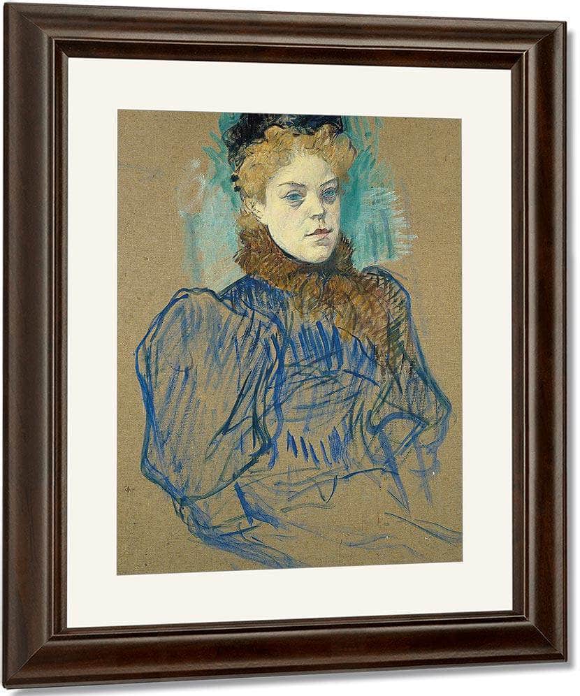 May Milton By Henri De Lautrec Toulouse Fine Art Print