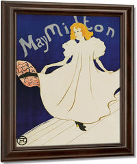 May Milton By Henri Marie Raymond De Toulouse Lautrec Monfa Fine Art Print