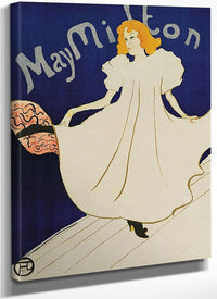 May Milton By Henri Marie Raymond De Toulouse Lautrec Monfa Fine Art Print