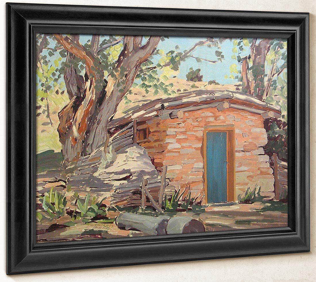 Maynard Dixon's Cool House By Conrad Buff Fine Art Print