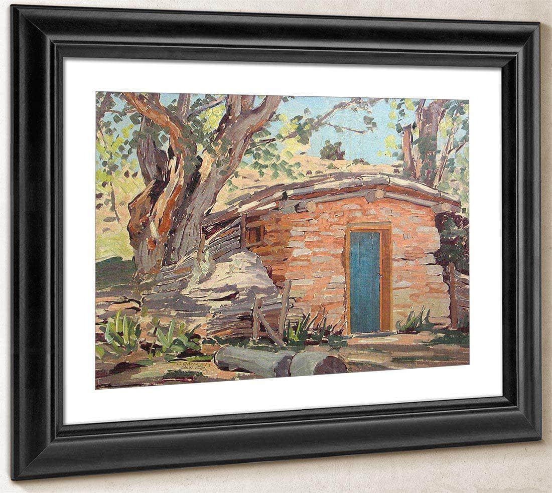 Maynard Dixon's Cool House By Conrad Buff Fine Art Print