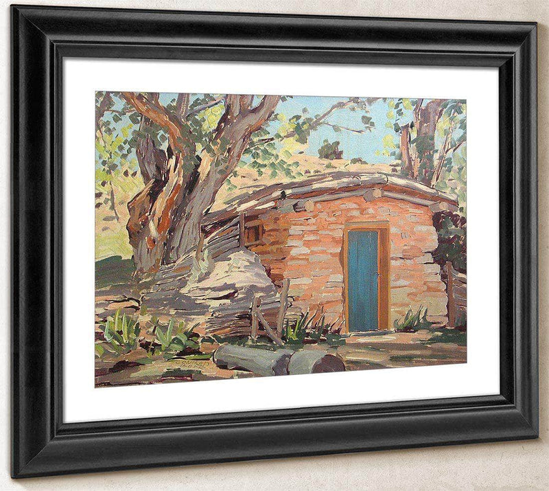 Maynard Dixon's Cool House By Conrad Buff Fine Art Print