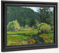 Meandering Stream 1927 By William Wendt Fine Art Print