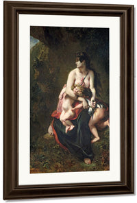 Medea By Ferdinand Victor Eugene Delacroix Fine Art Print
