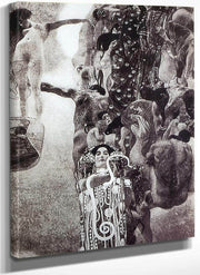 Medicine By Gustav Klimt Fine Art Print