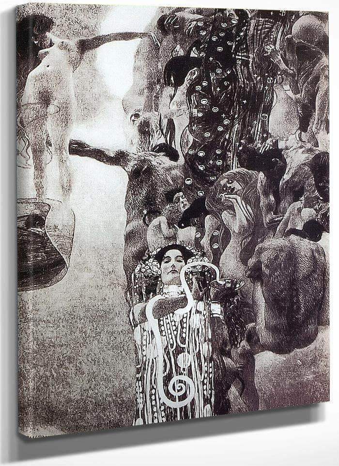 Medicine By Gustav Klimt Fine Art Print