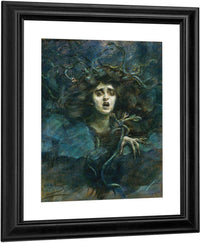 Medusa (Laura Dreyfus Barney) By Alice Pike Barney Fine Art Print