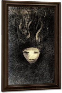 Meduse By Odilon Redon Fine Art Print