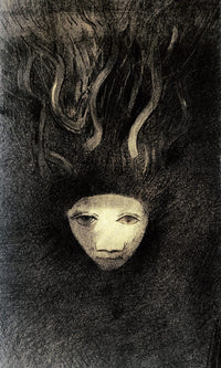 Meduse By Odilon Redon Fine Art Print