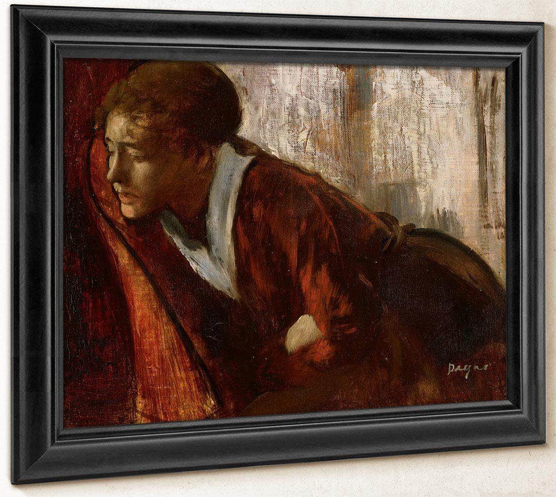 Melancholy By Edgar Degas By 01 Fine Art Print