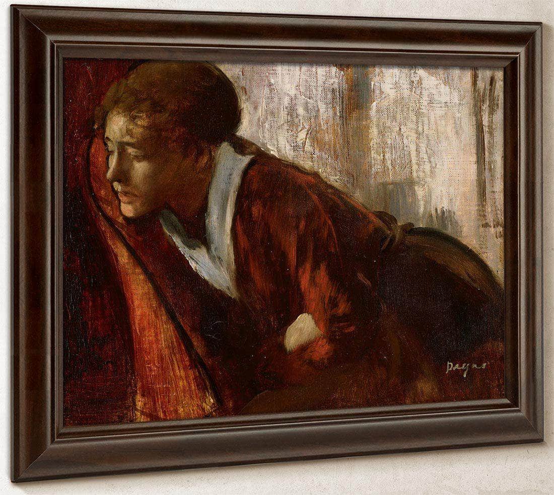 Melancholy By Edgar Degas By 01 Fine Art Print