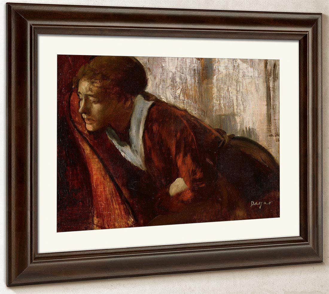 Melancholy By Edgar Degas By 01 Fine Art Print