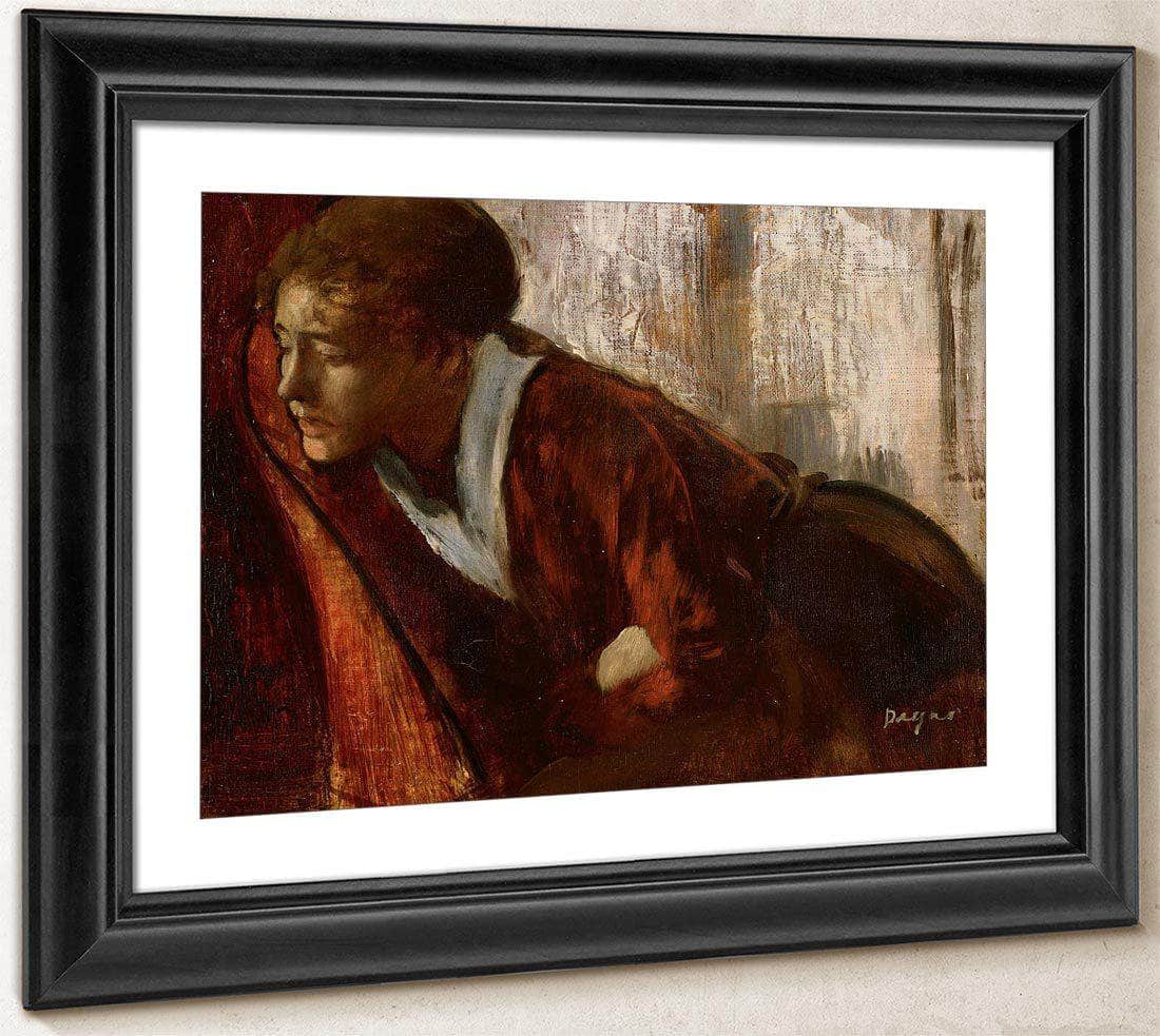 Melancholy By Edgar Degas By 01 Fine Art Print