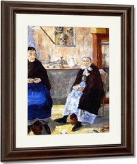 Melancholy Fishwives By James Ensor Fine Art Print