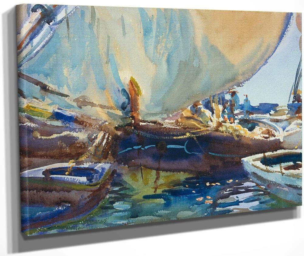 Melon Boats By John Singer Sargent Fine Art Print