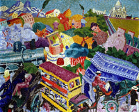 Memories Of A Journey Painting Gino Severini Canvas Art Fine Art Print