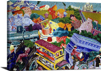 Memories Of A Journey Painting Gino Severini Canvas Art Fine Art Print
