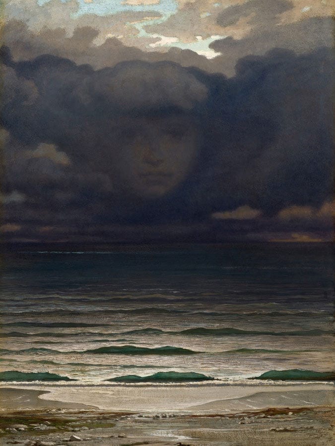 Memory By Elihu Vedder Fine Art Print