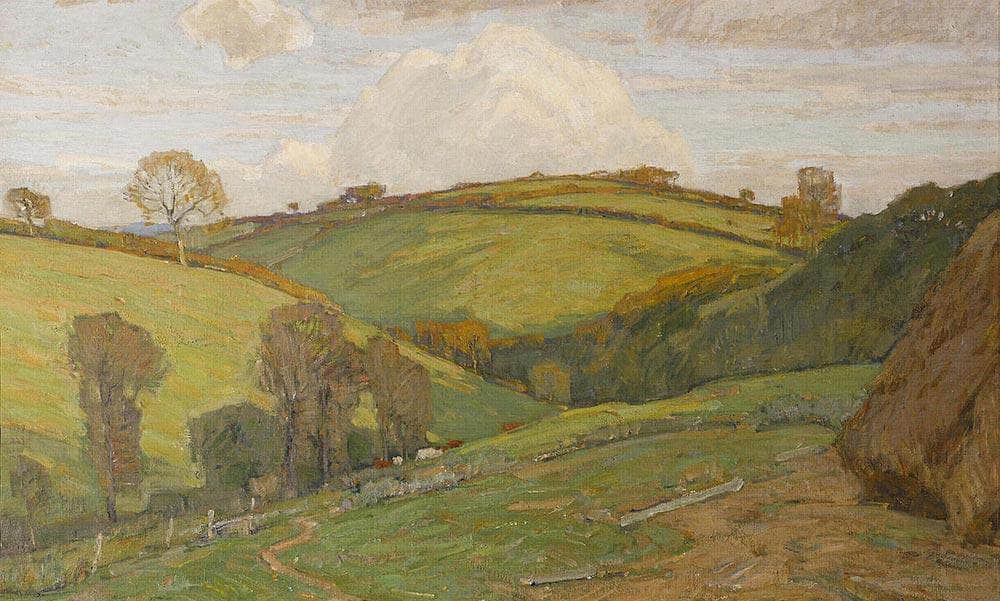 Memory Lane By William Wendt Fine Art Print