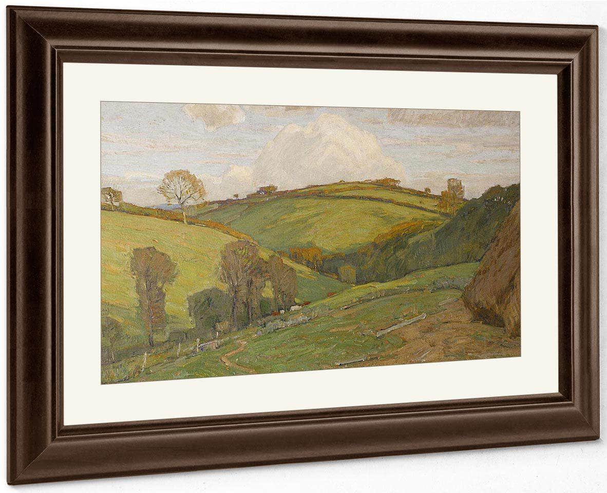 Memory Lane By William Wendt Fine Art Print