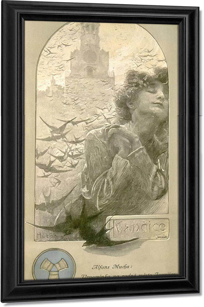 Memory Of Ivancice By Alphonse Mucha Fine Art Print