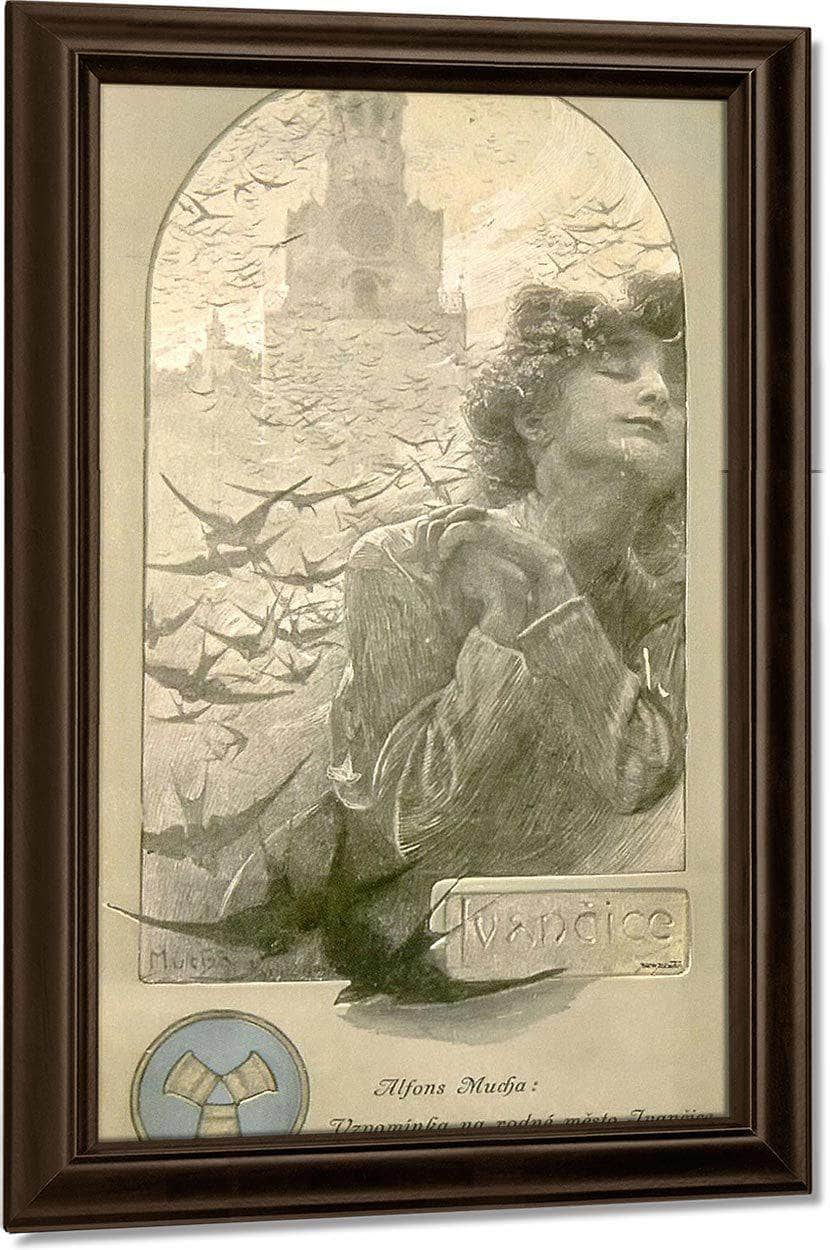 Memory Of Ivancice By Alphonse Mucha Fine Art Print